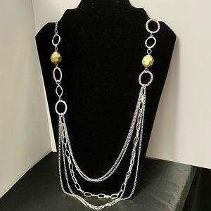 Paparazzi Long Elegant Necklace & Earring Set